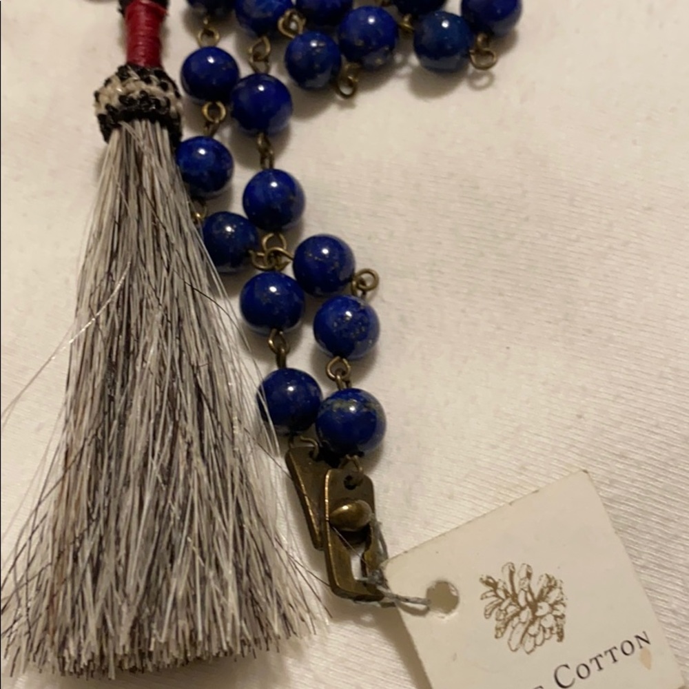 Women’s Lapis Necklace - Picture 2 of 3